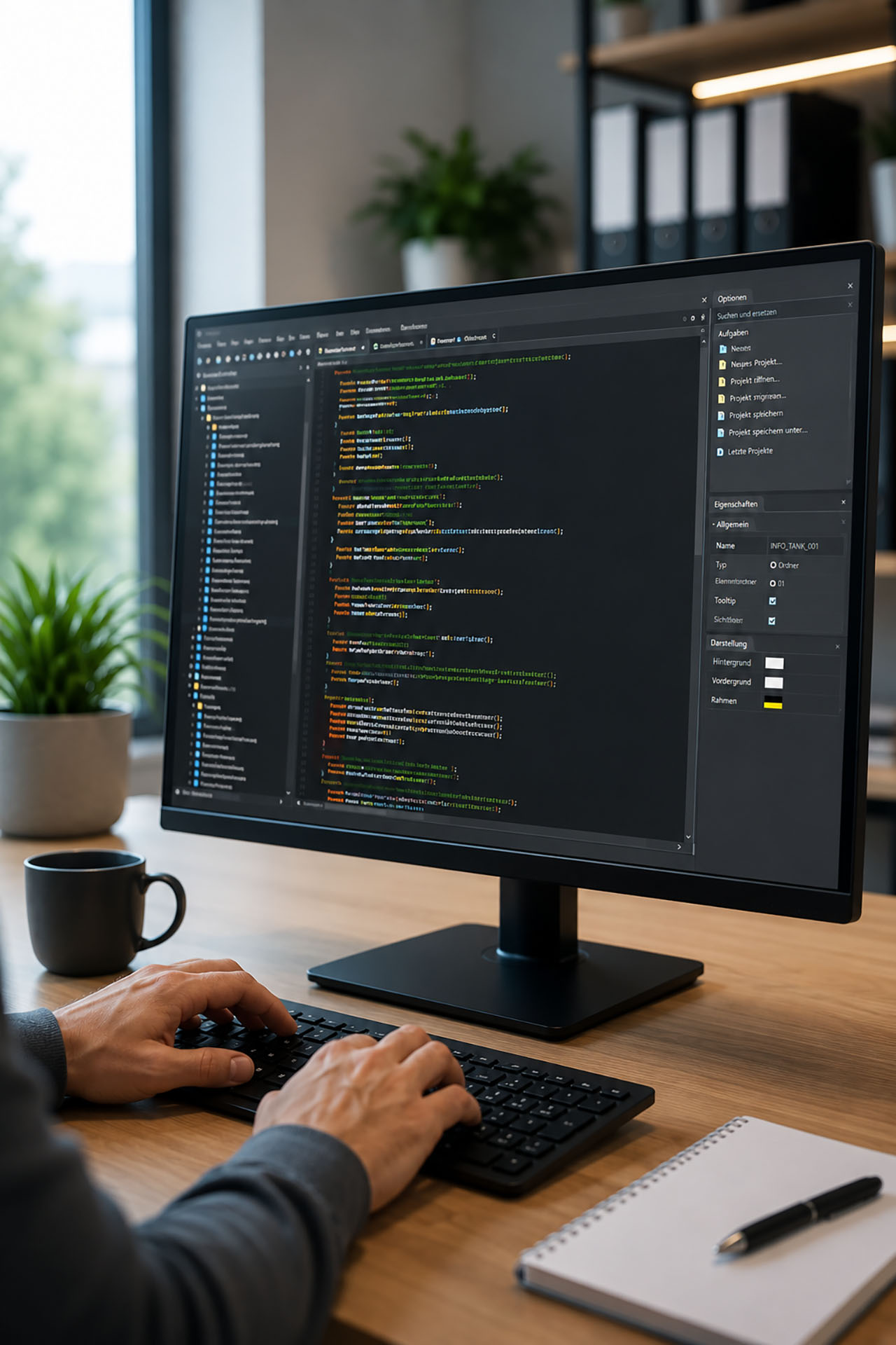 Software development and configuration of customised automation solutions.