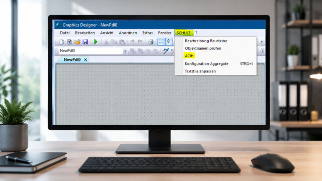 Configuration interface for developing and customising automation solutions.
